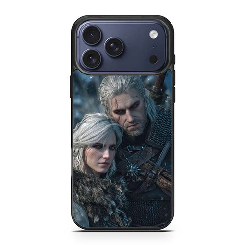 The Witcher III Geralt and Ciri iPhone 17 Pro Max Case