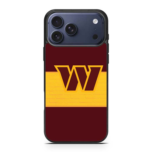 Washington Commanders Logo iPhone 17 Pro Max Case
