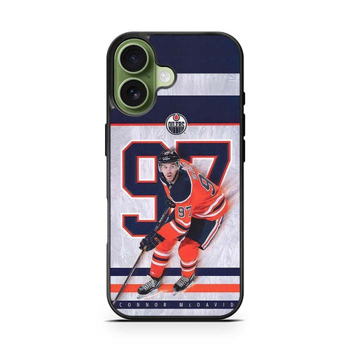 Connor McDavid Oilers 02 iPhone 17 Case