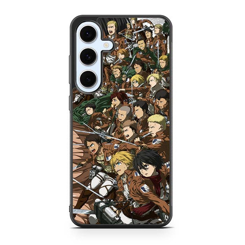 Attack on Titan All Characters Samsung Galaxy S24 Case