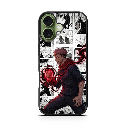 Jujutsu Kaisen Yuji Black Flash iPhone 17 Case