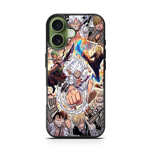 One Piece Luffy Zoro and Sanji iPhone 17 Case