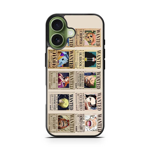 One Piece Wanted Crews iPhone 17 Case