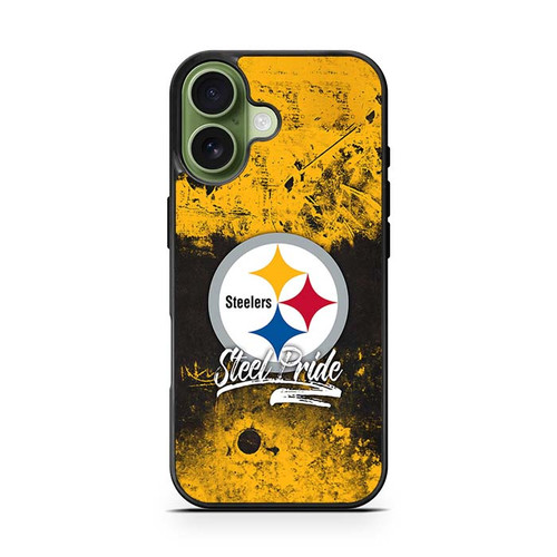 Steeler Pride Grunge iPhone 17 Case