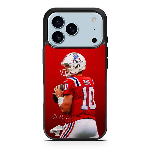 Drake Maye New England Patriots iPhone 17 Pro Case