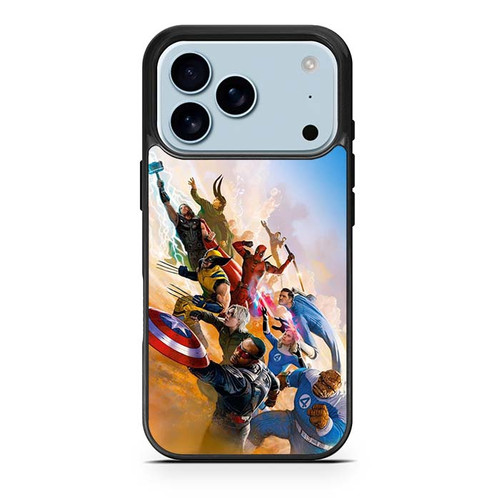 Fantastic 4 and the Avenger iPhone 17 Pro Case