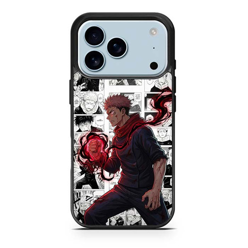 Jujutsu Kaisen Yuji Black Flash iPhone 17 Pro Case