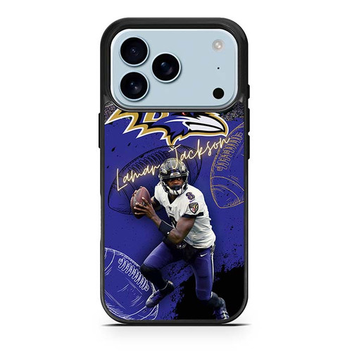 Lamar Jackson Baltimore Ravens iPhone 17 Pro Case