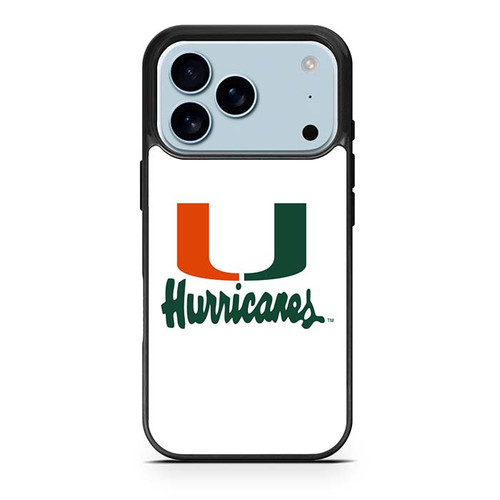 Miami Hurricanes 02 iPhone 17 Pro Case