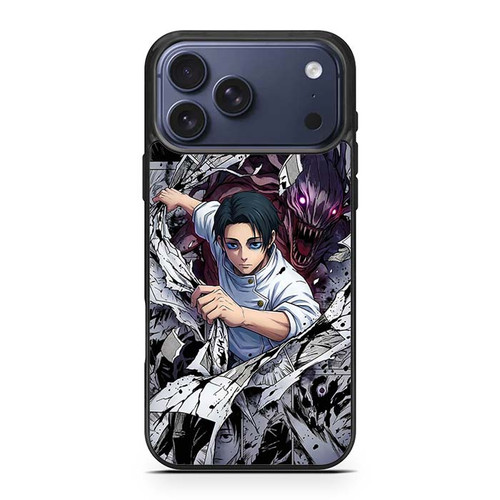 Jujutsu Kaisen Yuta Comic Art iPhone 17 Pro Max Case