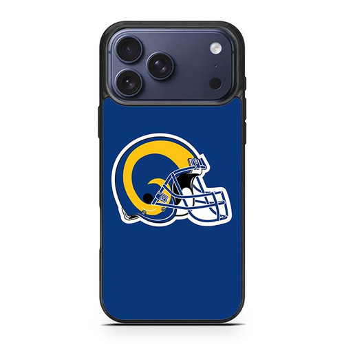 Los Angeles Rams Helmet 01 iPhone 17 Pro Max Case