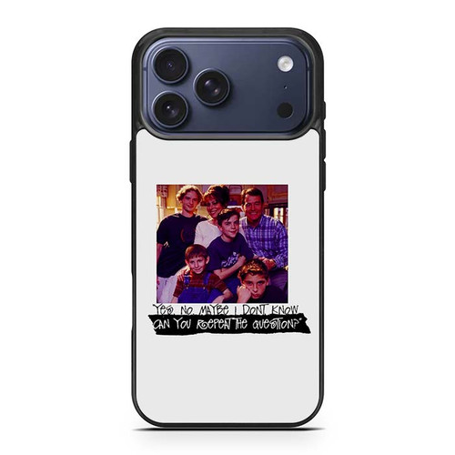 Malcolm in the Middle Quotes iPhone 17 Pro Max Case