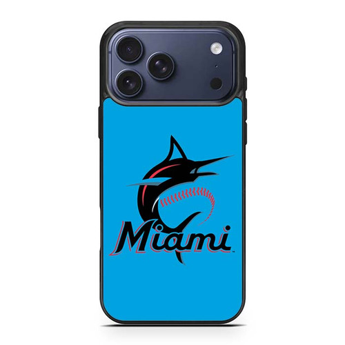 Miami Marlins iPhone 17 Pro Max Case