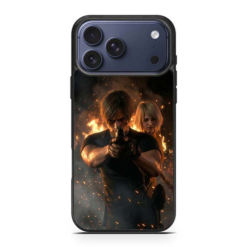 Resident Evil 4 Remake Leon and Ashley G iPhone 17 Pro Max Case