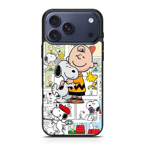 Snoopy Huging iPhone 17 Pro Max Case