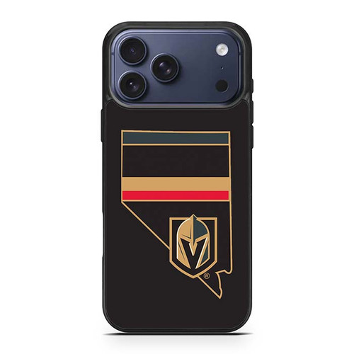 Vegas Golden Knights State Logo iPhone 17 Pro Max Case