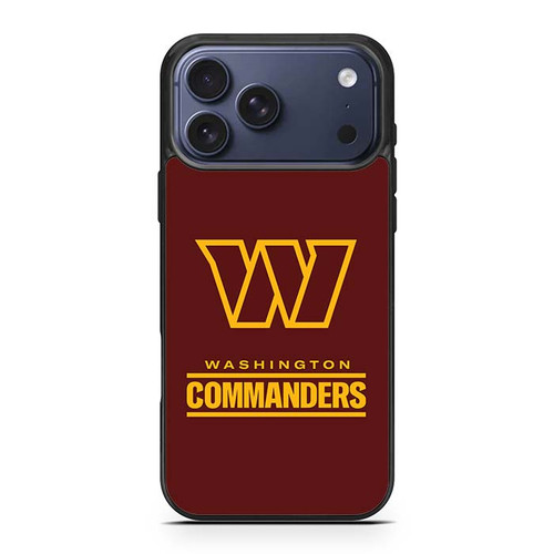 Washington Commanders 02 iPhone 17 Pro Max Case