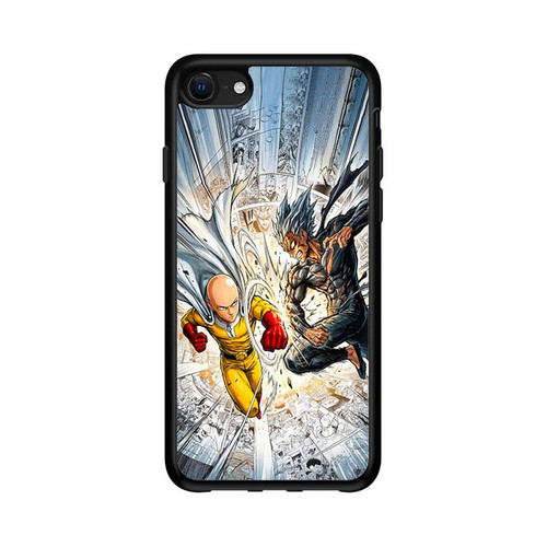 One Punch Man Saitama Vs Garou iPhone 16e Case