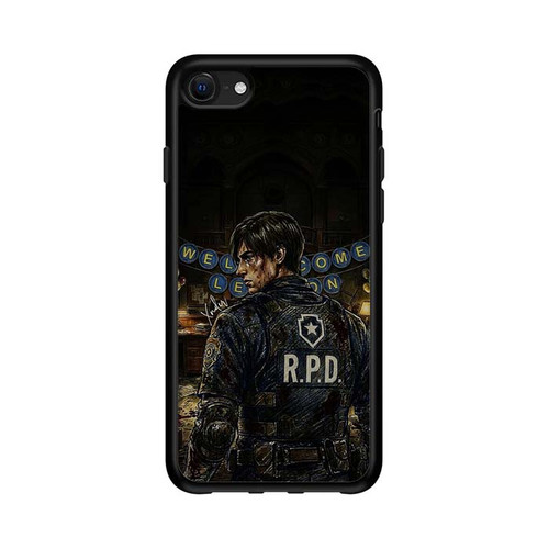 Resident Evil 2 Remake Welcome Leon iPhone 16e Case