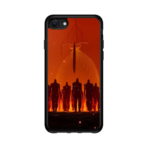Attack on Titan Rumbling Titan iPhone 16e Case