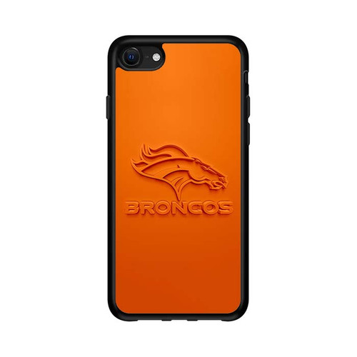 Denver Broncos Logo Orange iPhone 16e Case