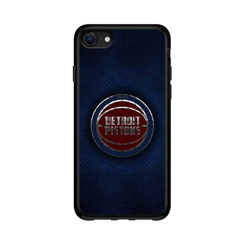 Detroit Pistons Metallic iPhone 16e Case