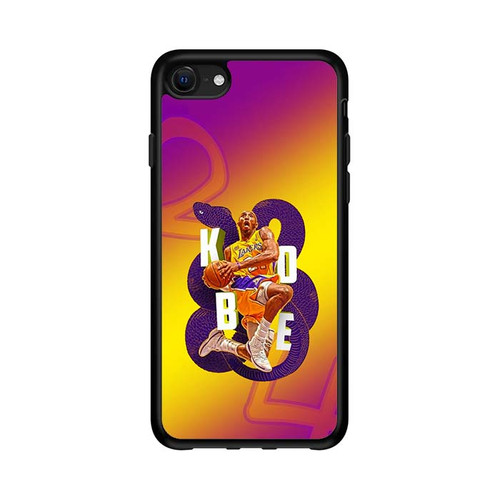 Los Angeles Lakers Kobe Bryant Black Mamba iPhone 16e Case