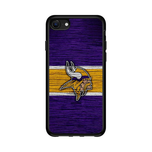 Minnesota Vikings Wooden Pattern iPhone 16e Case