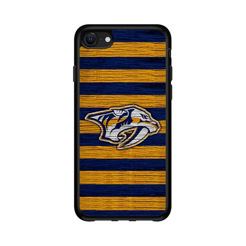 Nashville Predators Wooden Pattern iPhone 16e Case