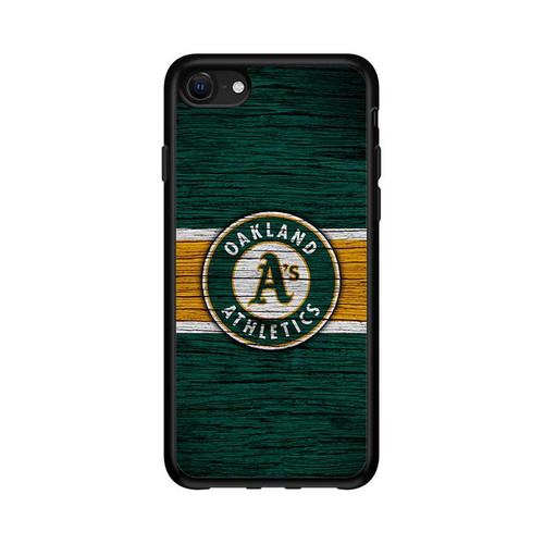 Oakland Athletics Wooden Pattern iPhone 16e Case