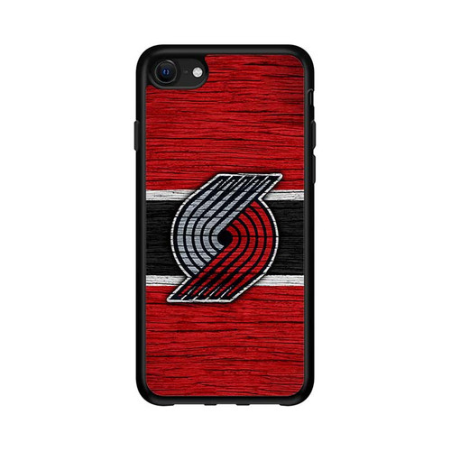 Portland Trail Blazers Wooden Pattern iPhone 16e Case