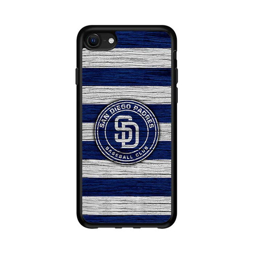 San Diego Padres Wooden Pattern iPhone 16e Case