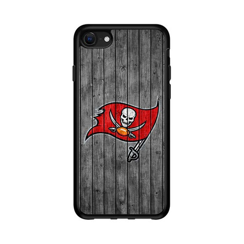 Tampa Bay Buccaneers Wooden Pattern iPhone 16e Case