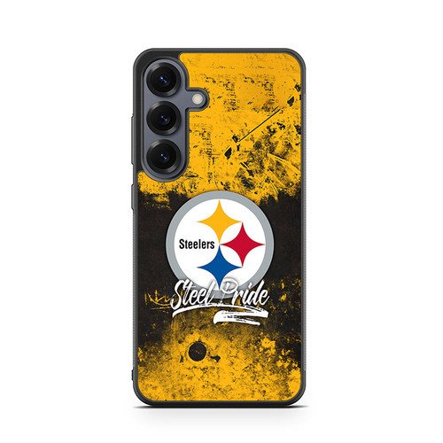 Steeler Pride Grunge Samsung Galaxy S26 Case