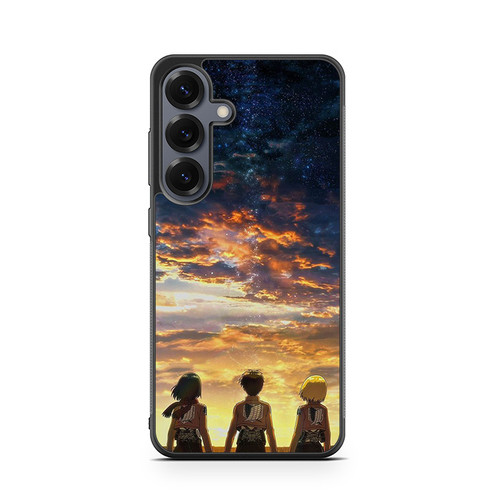 Attack on Titan Trio Samsung Galaxy S26 Case