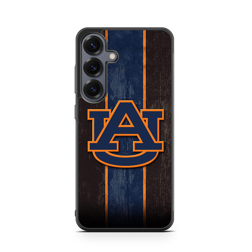 Auburn Tigers Wooden Pattern Samsung Galaxy S26 Case