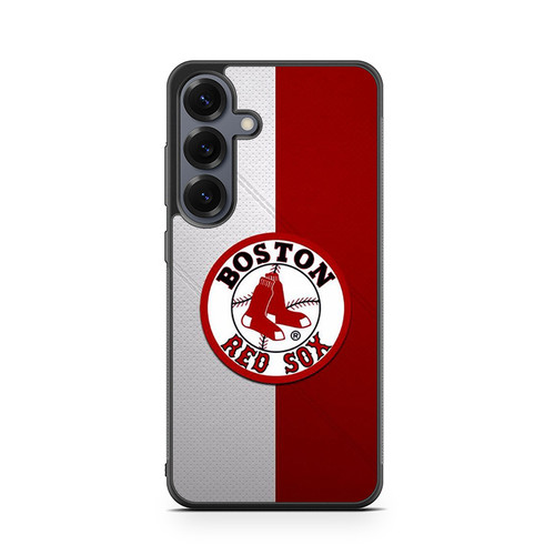 Boston Red Sox Crimson Grid Samsung Galaxy S26 Case