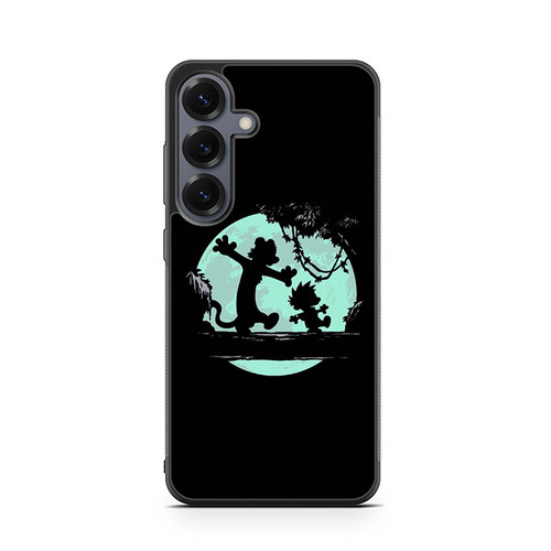 Calvin and Hobbes Play At Night Samsung Galaxy S26 Case