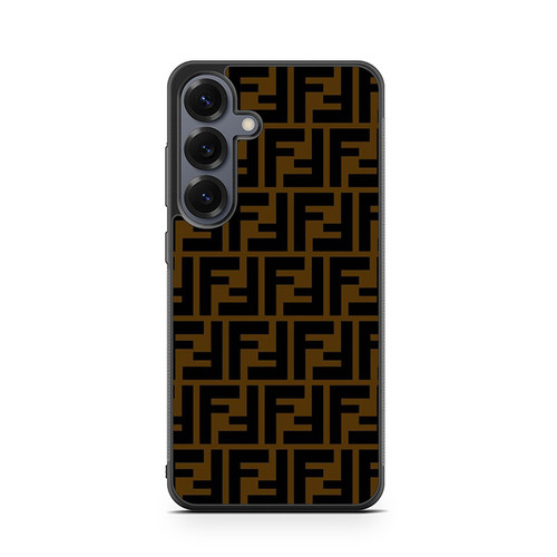 Fendi Brown Samsung Galaxy S26 Case