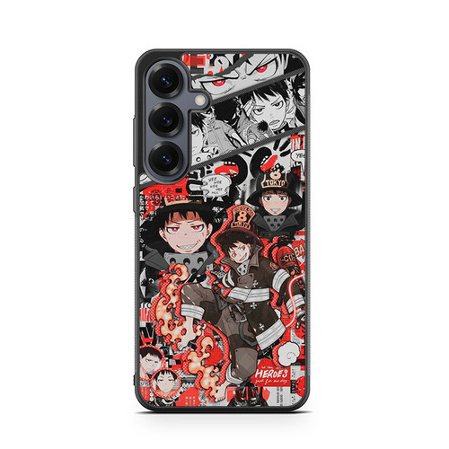 Fire Force Collage Shinra Kusakabe Samsung Galaxy S26 Case