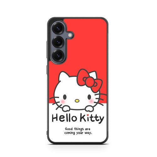 Hello Kitty Quotes Samsung Galaxy S26 Case