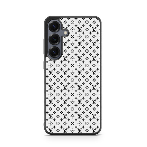 Louis Vuitton White Pattern Samsung Galaxy S26 Case