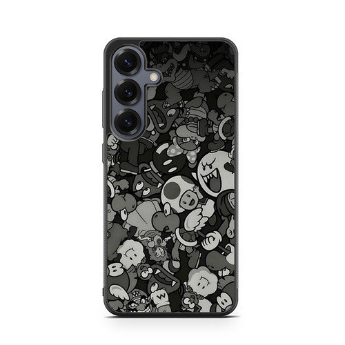 Mario Luigi Bowser Toad Boo and Wario Samsung Galaxy S26 Case