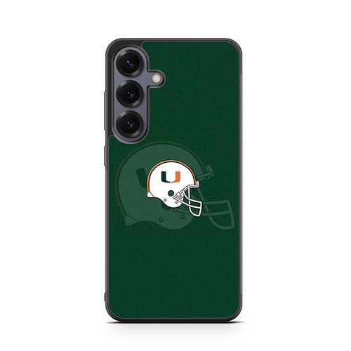 Miami Hurricanes Helmet Samsung Galaxy S26 Case