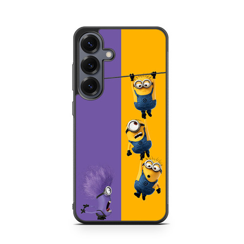 Minions and one purple evil minion. Samsung Galaxy S26 Case