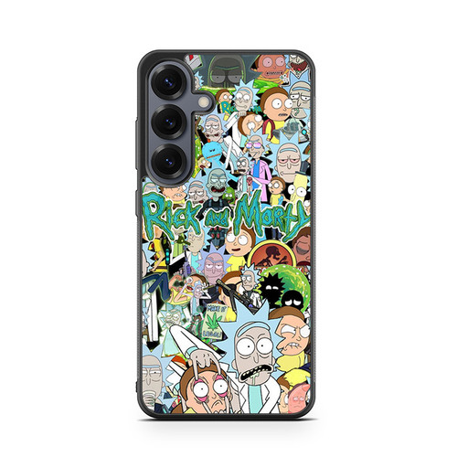 Rick And Morty Collage Samsung Galaxy S26 Case