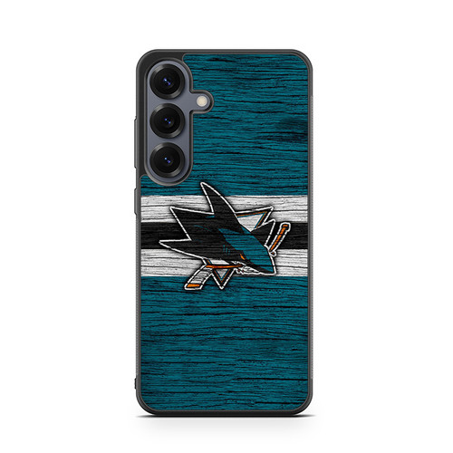 San Jose Sharks Wooden Pattern Samsung Galaxy S26 Case