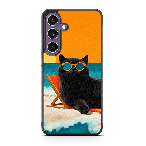 Chill Like a Cat Samsung Galaxy S23 Case