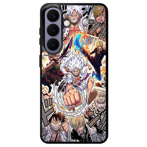 One Piece Luffy Zoro and Sanji Samsung Galaxy S26+ Case