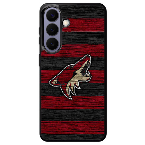 Arizona Coyotes Wooden Pattern Samsung Galaxy S26+ Case